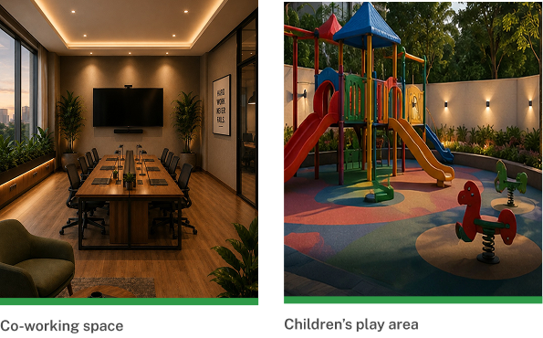 Amenities at Arthy's Emerald, Vadavalli, Coimbatore
